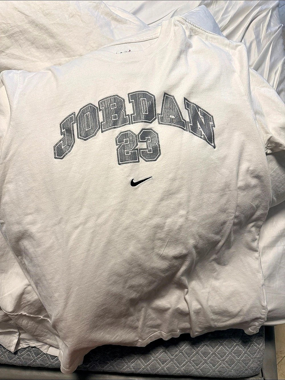 Nike Jordan 23 Graphic Tee in White Like New